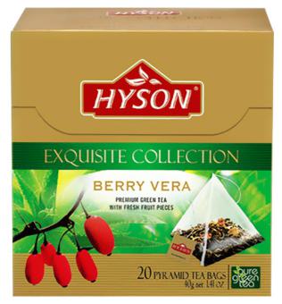 Hyson Grüner Tee mit Barberries 20 Beutel 